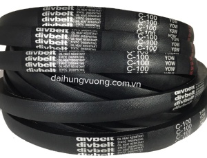 Dây curoa bọc vải bố C100 hiệu divbelt