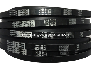 Dây curoa răng cắt cạnh XPB 3170 hiệu divbelt