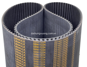 Dây curoa đồng bộ răng S8M 1224 hiệu Linmax