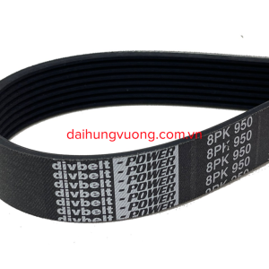 Dây curoa 8pk 950 hiệu divbelt