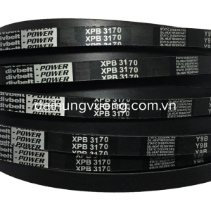 Dây curoa răng cắt cạnh XPB 3170 hiệu divbelt