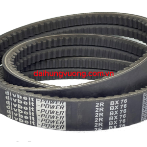 DÂY CUROA RĂNG ĐÔI 2R-BX 76 DIVBELT