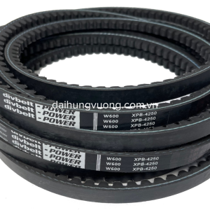 Dây curoa răng V cắt cạnh XPB 4250 hiệu divbelt