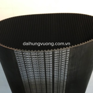 Dây curoa đồng bộ răng 5M 635 hiệu Gates