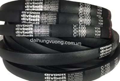 Dây curoa bọc vải bố C100 hiệu divbelt
