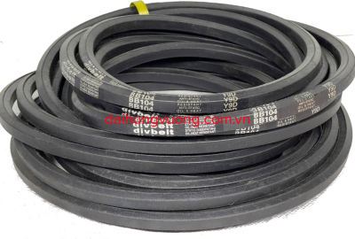 Dây curoa lục giác bọc vải bố BB104 hiệu divbelt