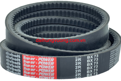 DÂY CUROA RĂNG ĐÔI 2R-BX 73 DIVBELT