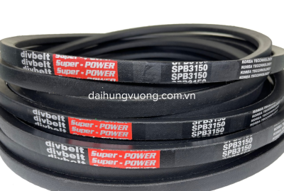 Dây curoa bọc vải bố SPB3150 hiệu divbelt