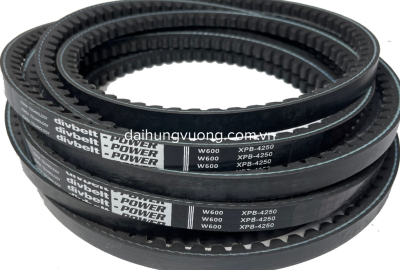 Dây curoa răng V cắt cạnh XPB 4250 hiệu divbelt